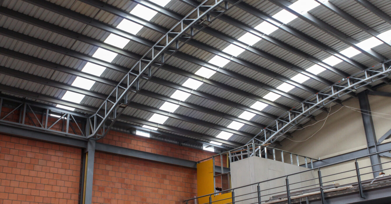 Estructura metalica bodega cubierta acero