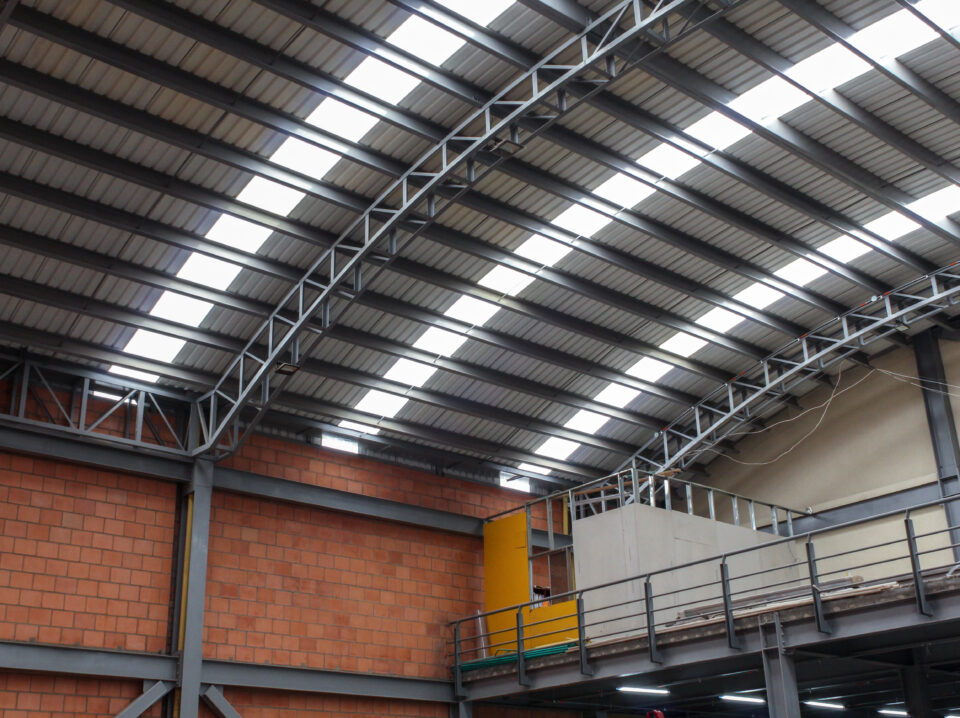 Estructura metalica bodega cubierta acero